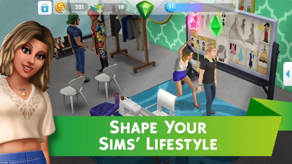 The Sims Mobile MOD APK 5 1024x576